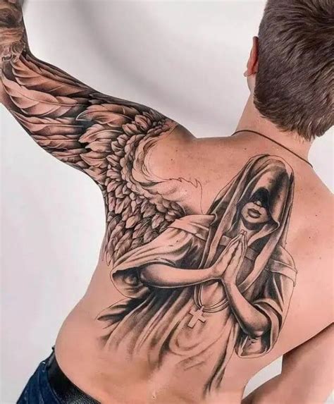 guardian angel tattoo|70 Guardian Angel Tattoo Ideas With Meaning .